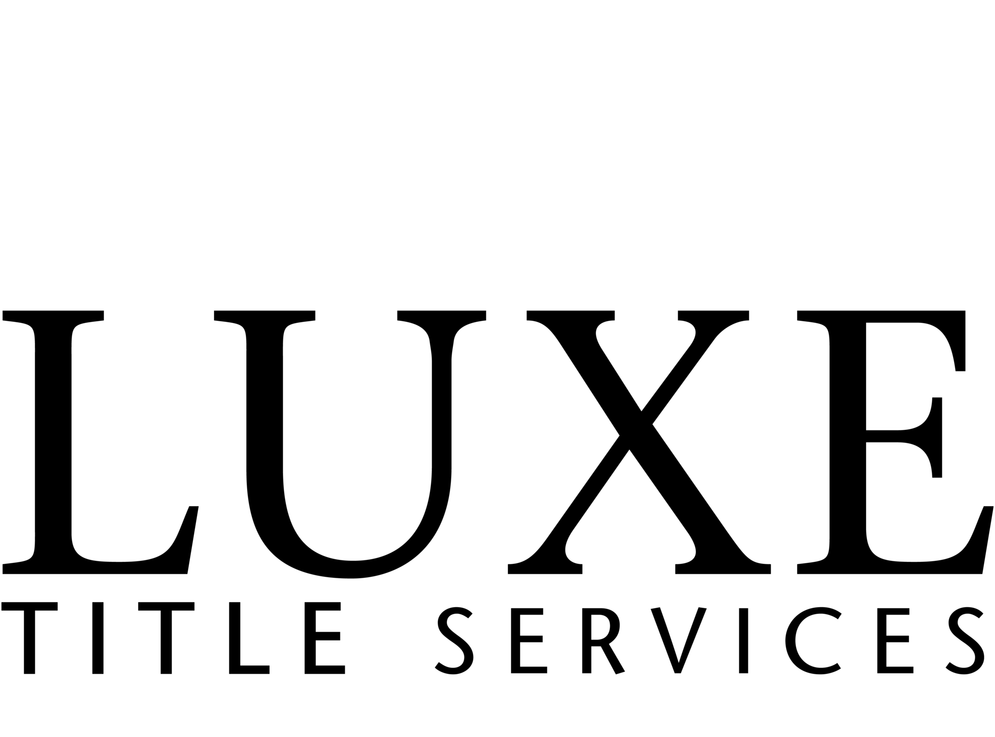 Luxe Title Service logo
